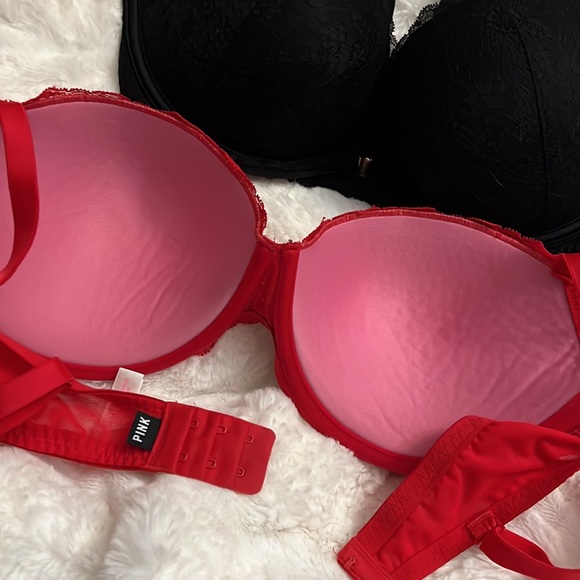 2 PINK Victoria’s Secret Date Night Bras - Picture 3 of 11